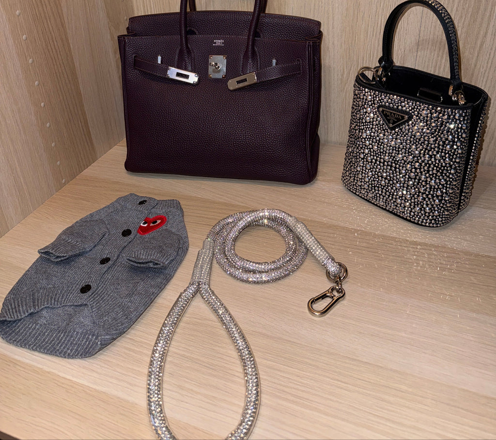 The Signature Heart Jumper in Heather Grey